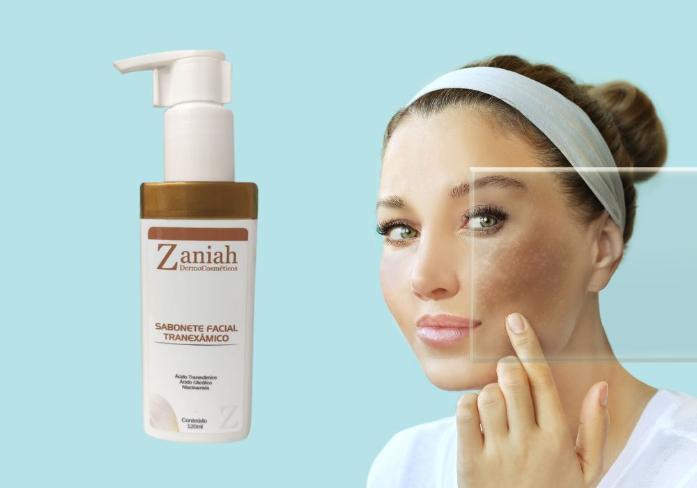 Sabonete Tranexâmico Anti Manchas e Melasma da Zaniah